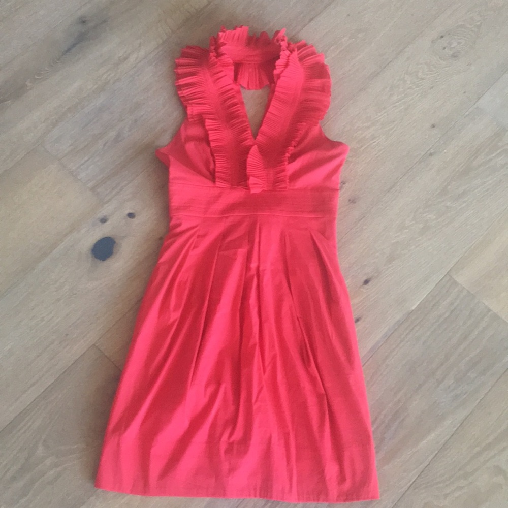 Red bcbg summer dress